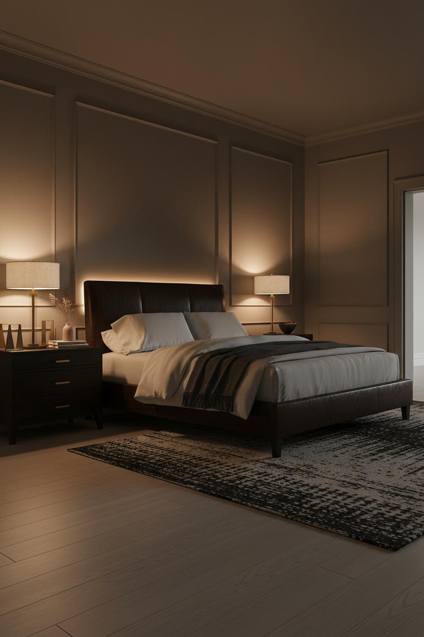 Dark Bedframe Bedroom Ideas Black Bed Frame