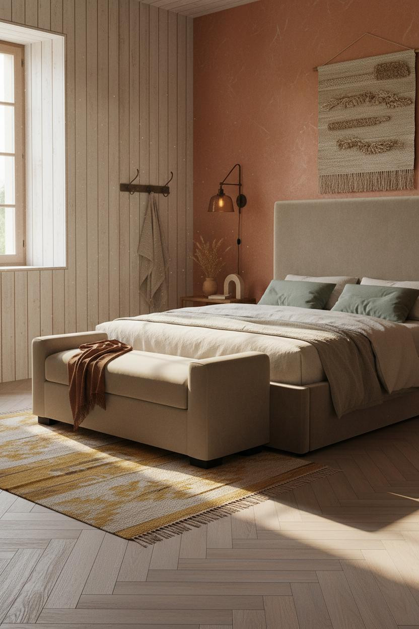 Farmhouse Shabby Chic Bedroom Ideas