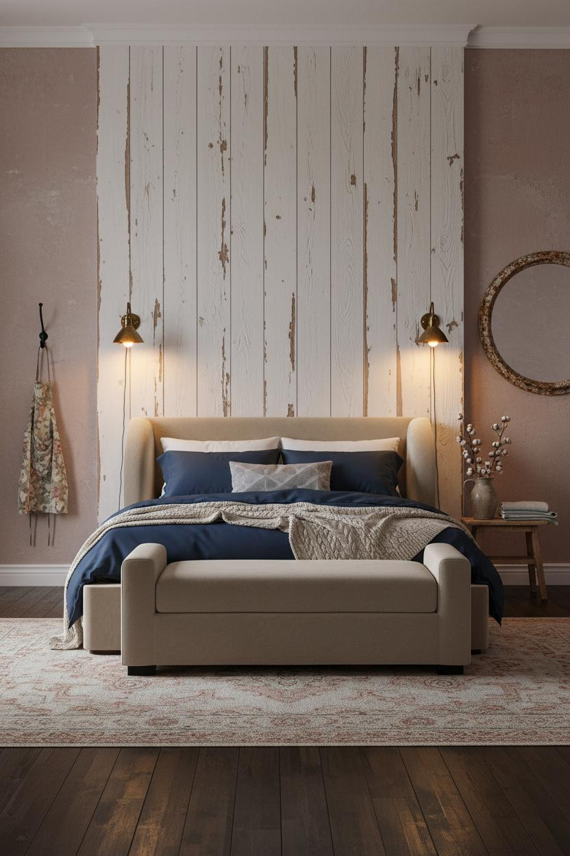 Farmhouse Shabby Chic Bedroom Romantic Aesthetic