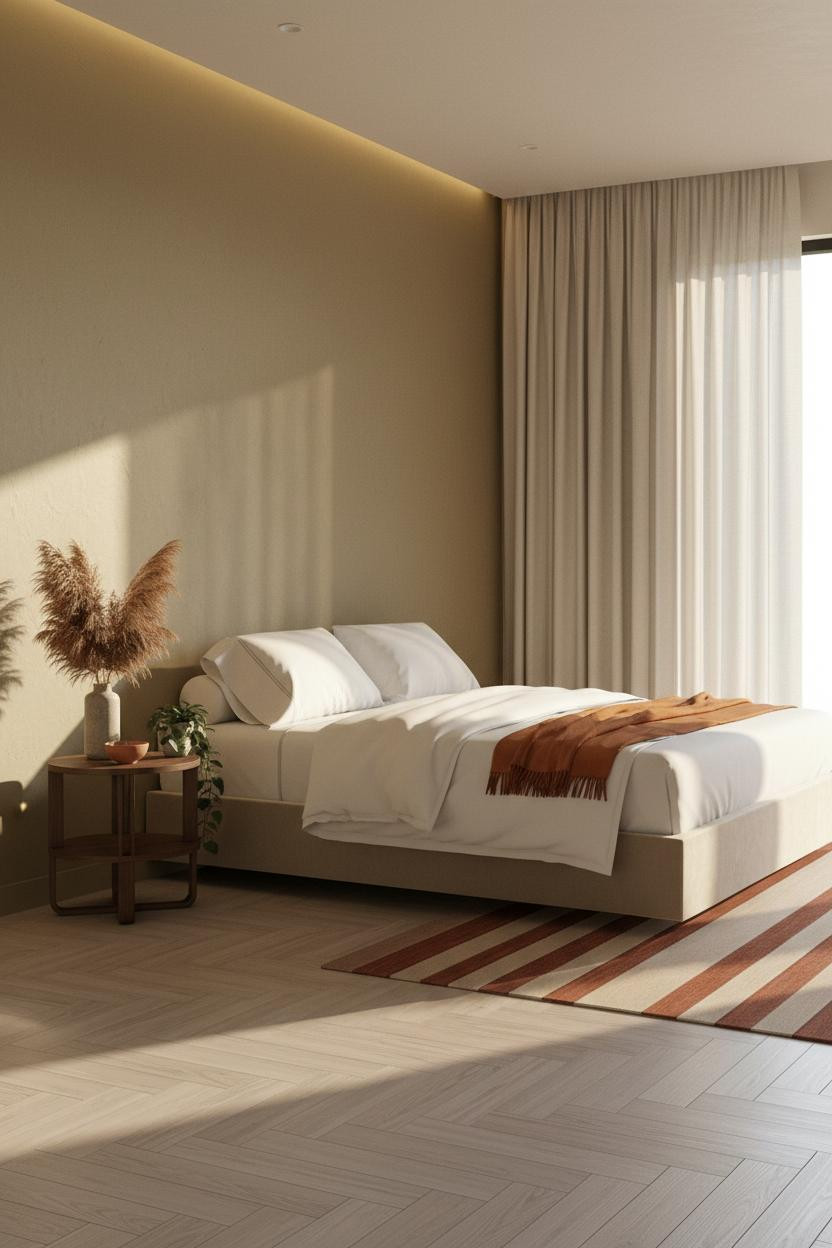 Floating Bed Frame King Platform Design