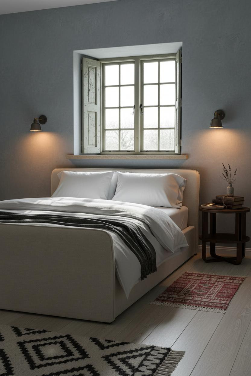 French Countryside Bedroom Provence Window