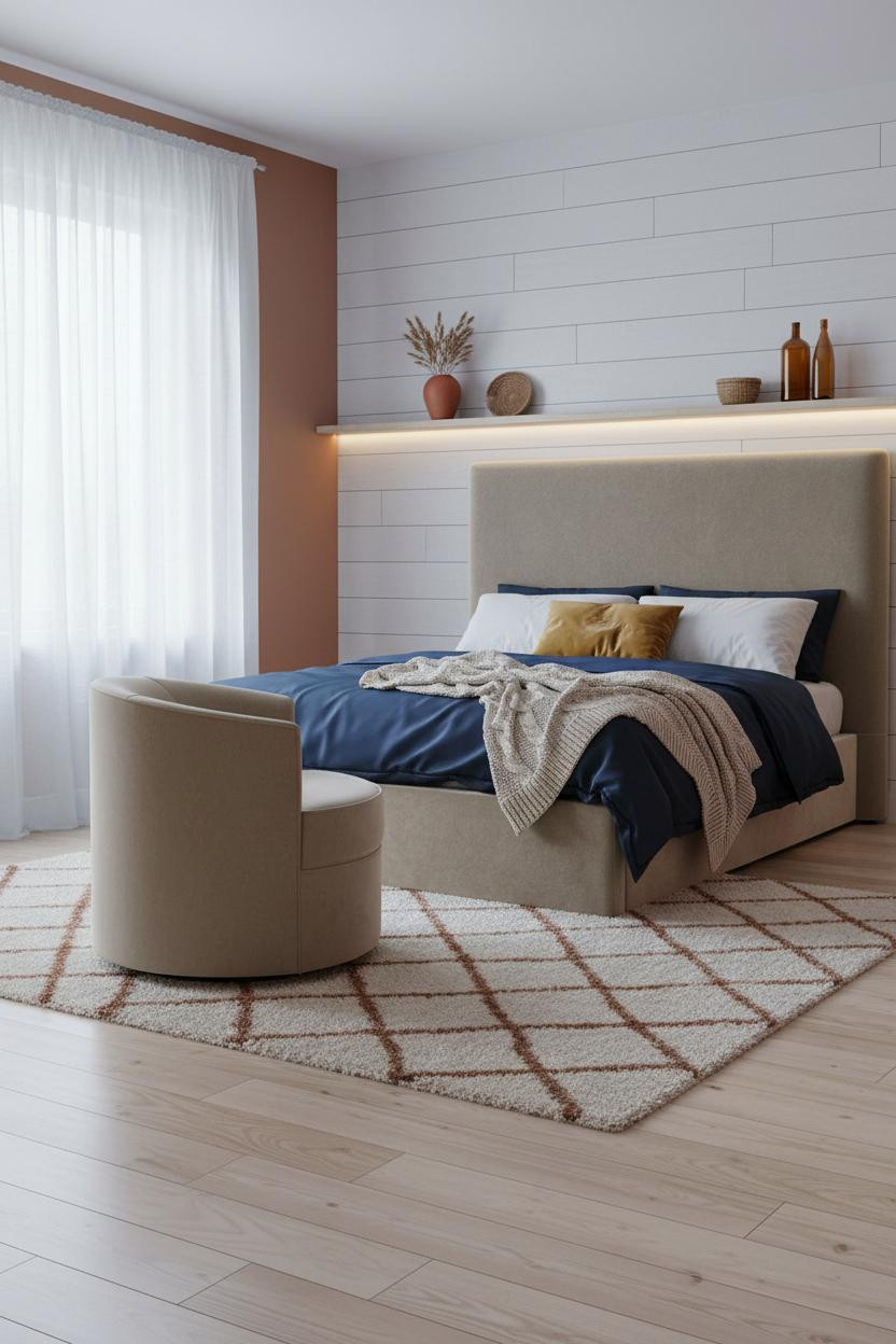 Girly Bedroom Ideas Women Shiplap Rustic