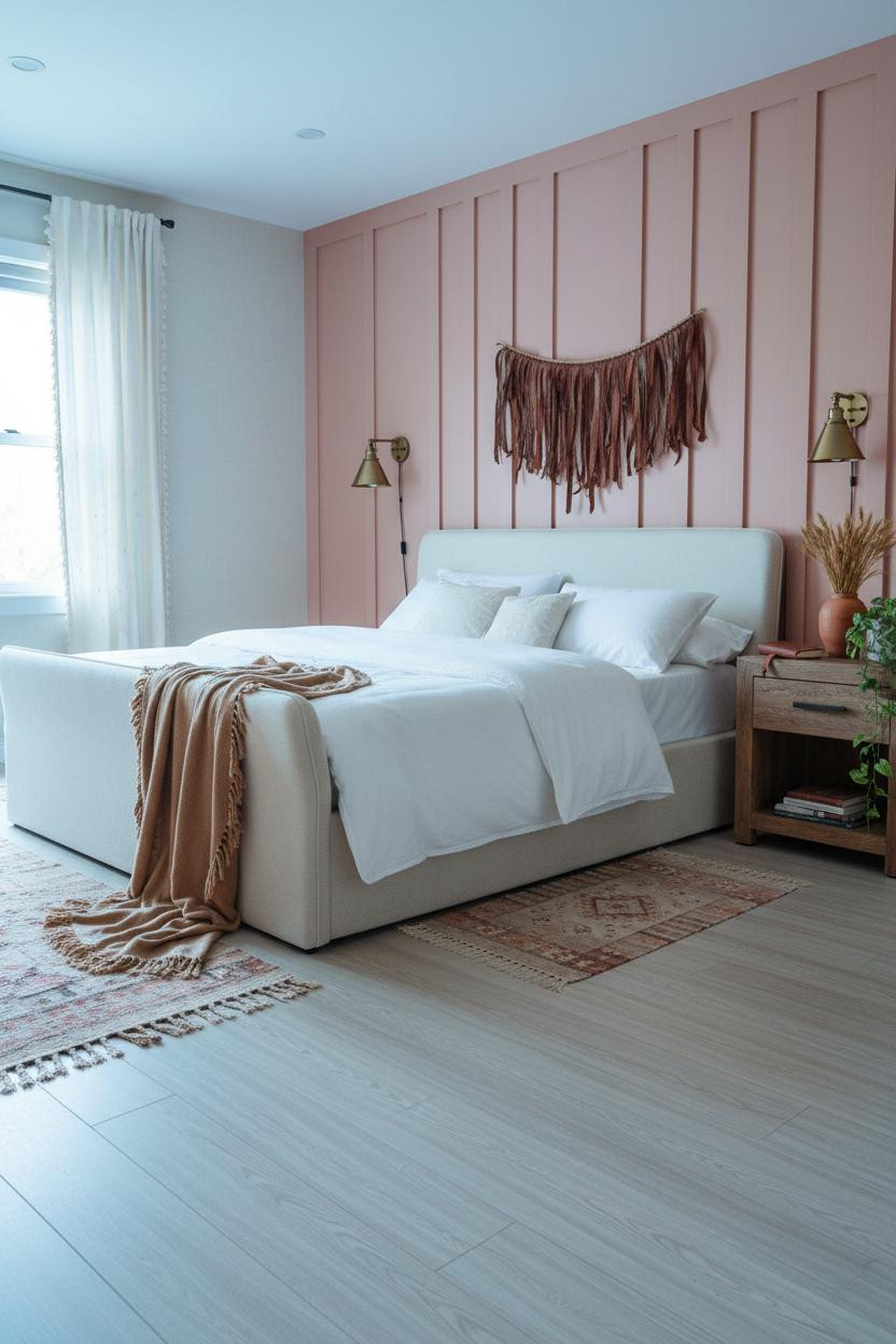 Girly Western Bedroom Blush Pink Boho Cowgirl