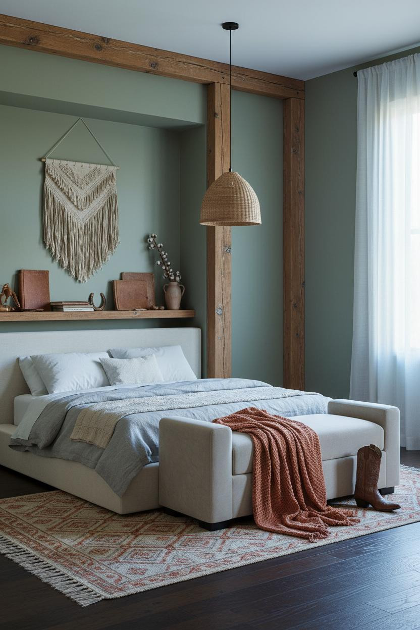 Girly Western Bedroom Boho Cowgirl Nook