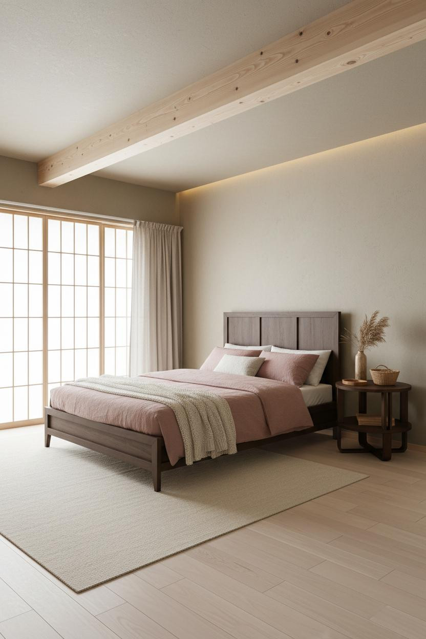 Japanese Bedroom Ryokan Shoji Panels