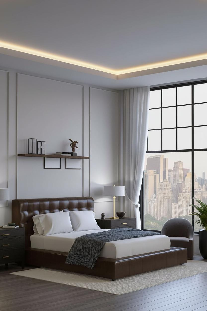 Luxury Bedroom Crittall Window Modern Master Suite