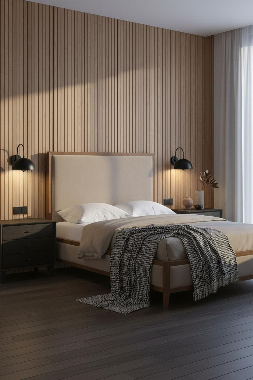 Minimal Luxury Bedroom Modern Master Suite