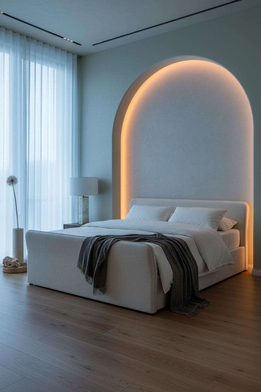 Minimal Luxury Bedroom Modern Master Suite