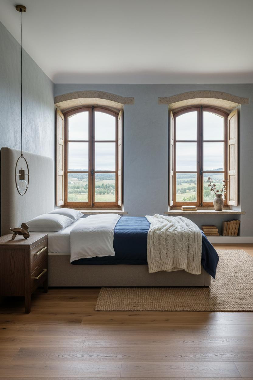 Modern French Country Bedroom Provencal Style