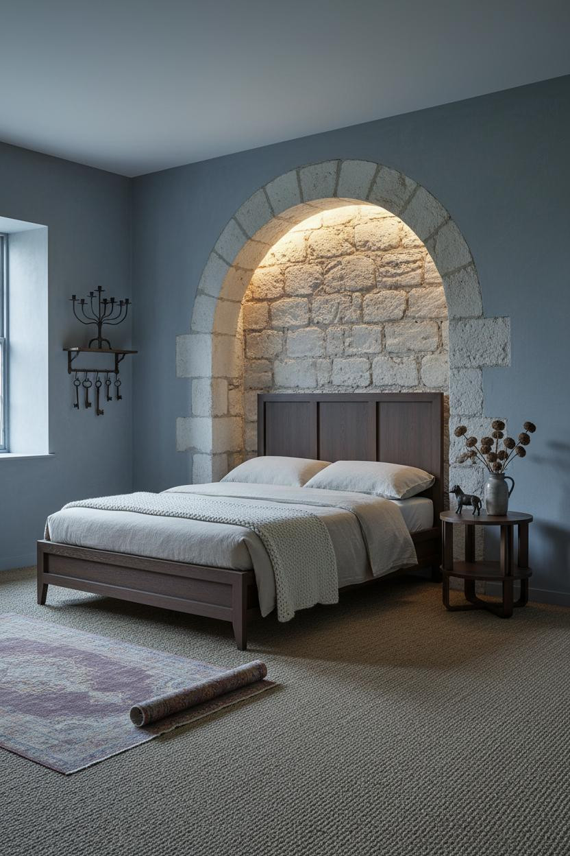 Moody Cottage Bedroom Dark Cottagecore Vintage