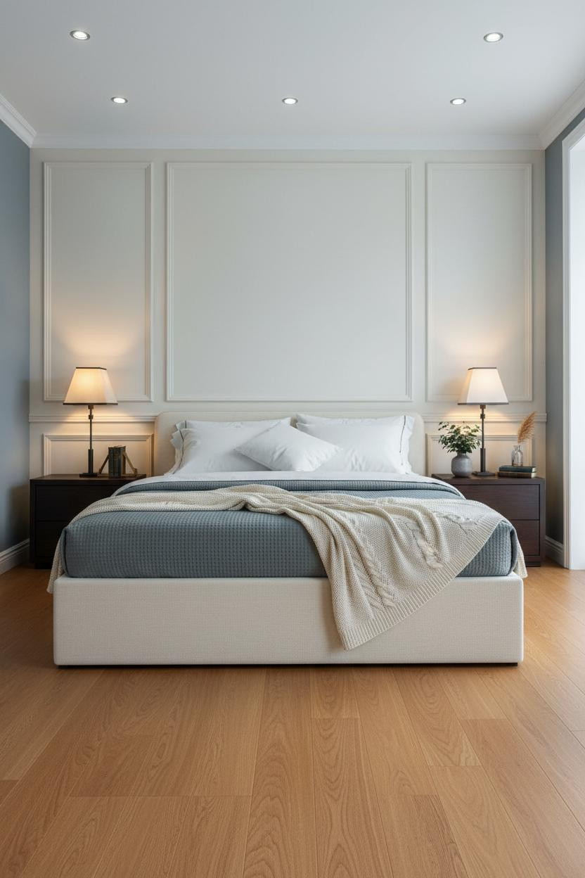 New Classic Bedroom Molding Design