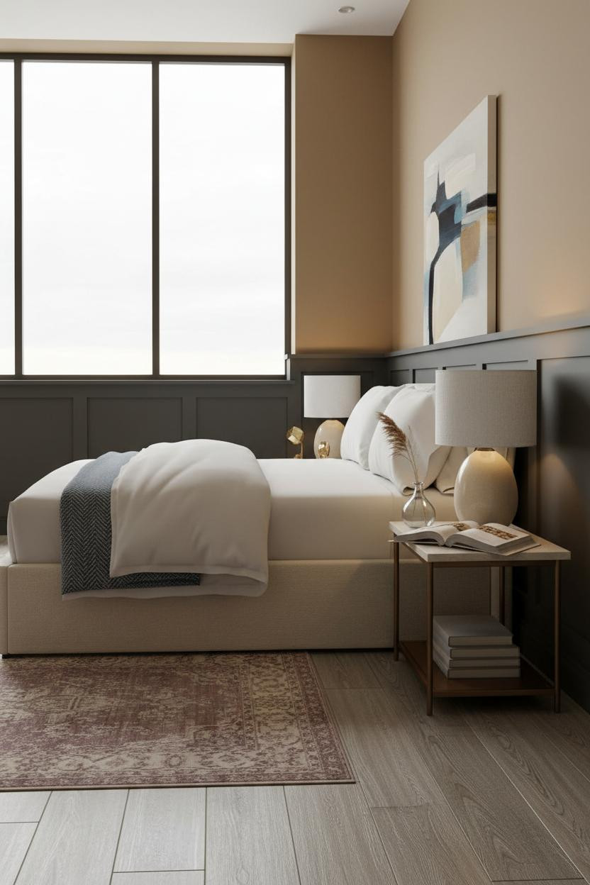 Nightstand Ideas Bedside Styling Warm