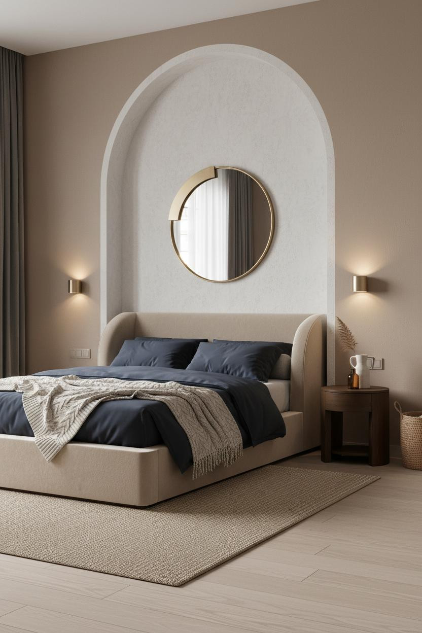 Parisian Bedroom Alcove French Chic