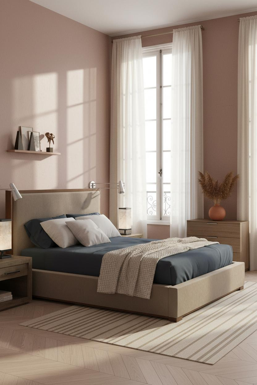 Parisian Bedroom French Modern Decor