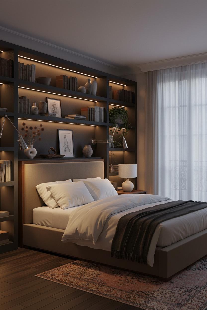 Parisian Chic Bedroom Modern French Apartment