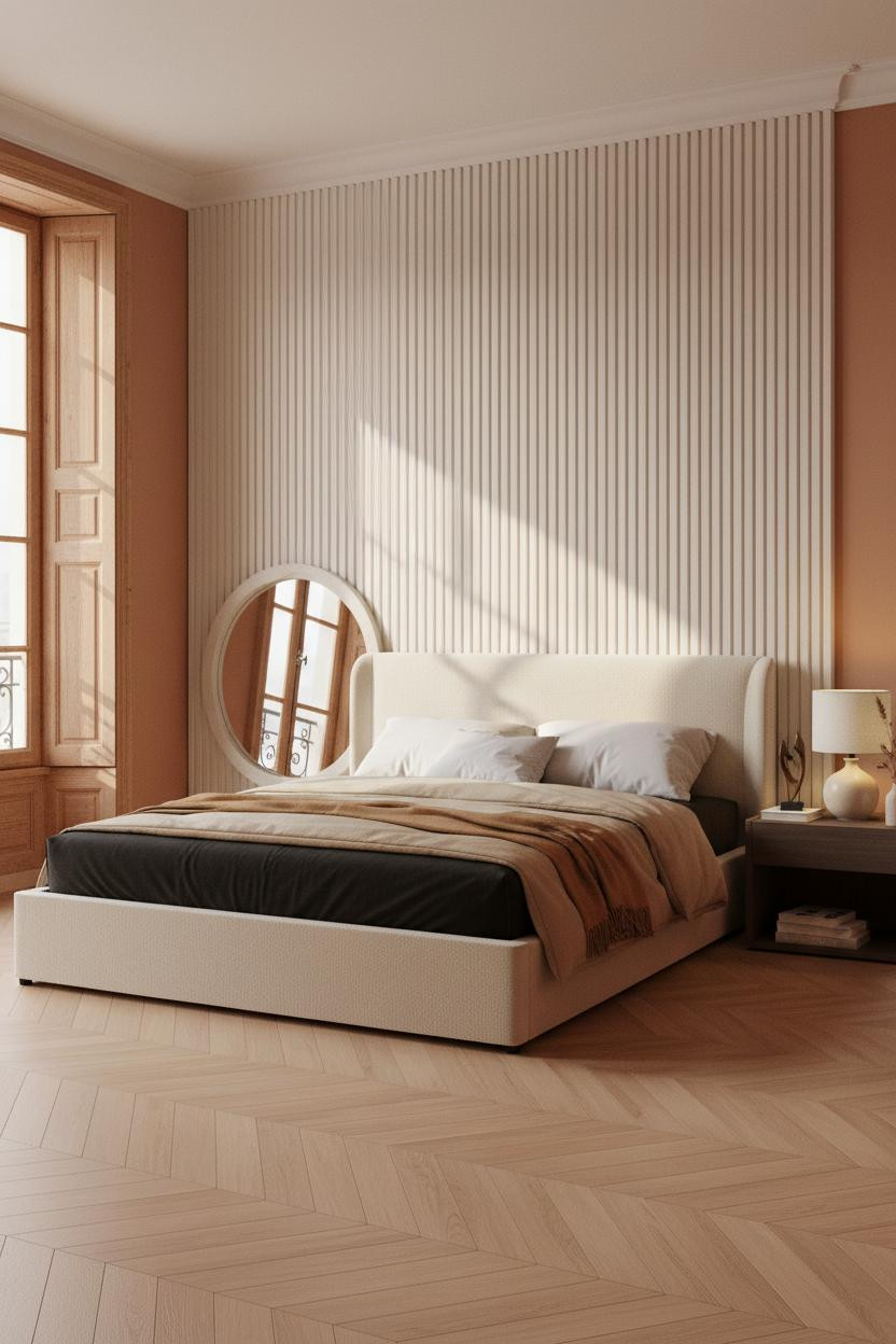 Parisian Chic Bedroom Modern French Apartment