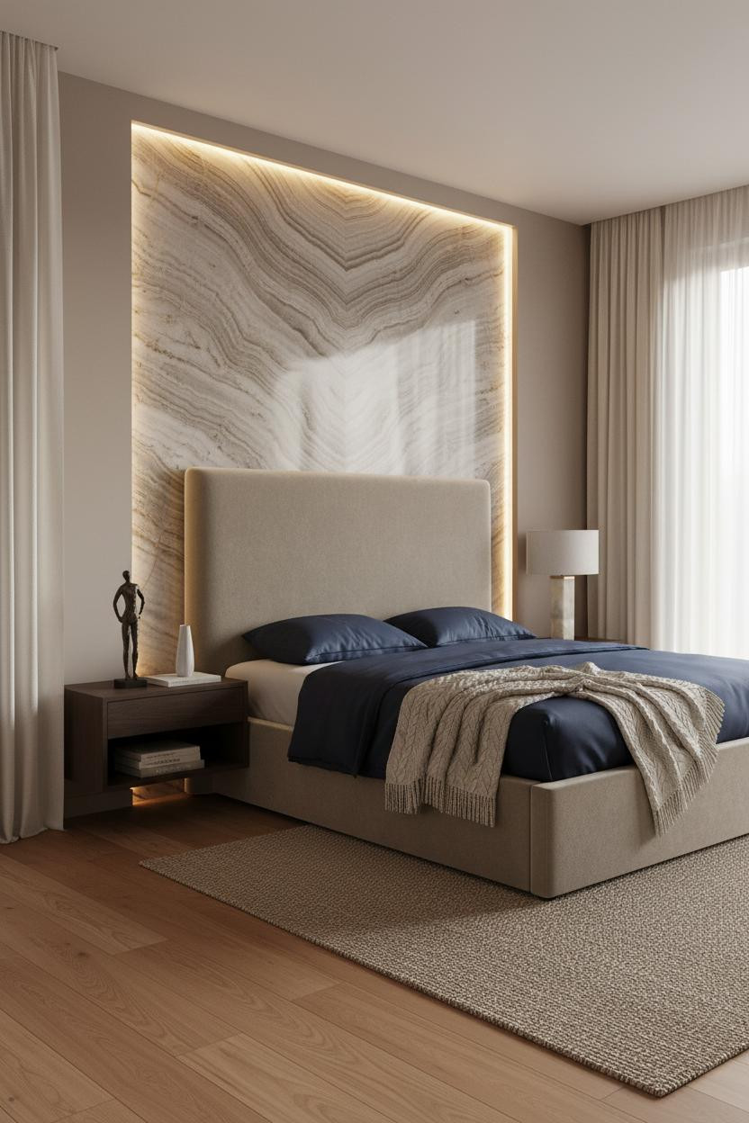 Rich Bedroom Luxury Art Deco Master Suite