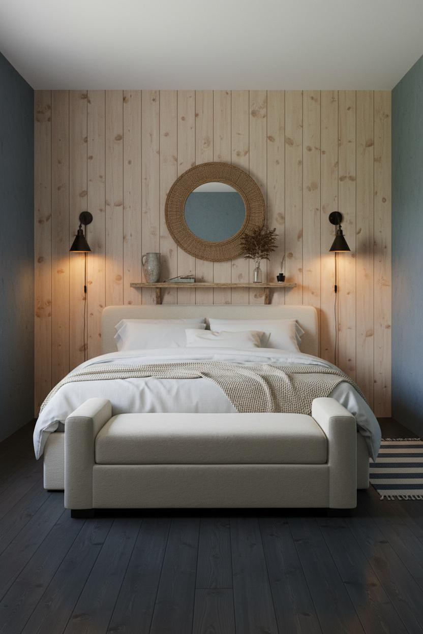 Rustic Cottage Bedroom Nordic Pine