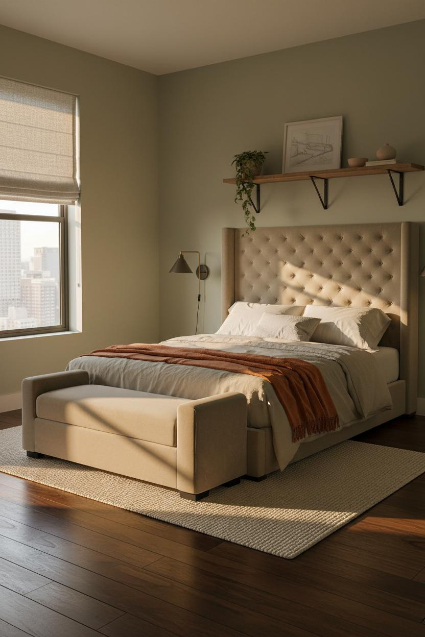 Simple Bedroom Couples Small Room Design
