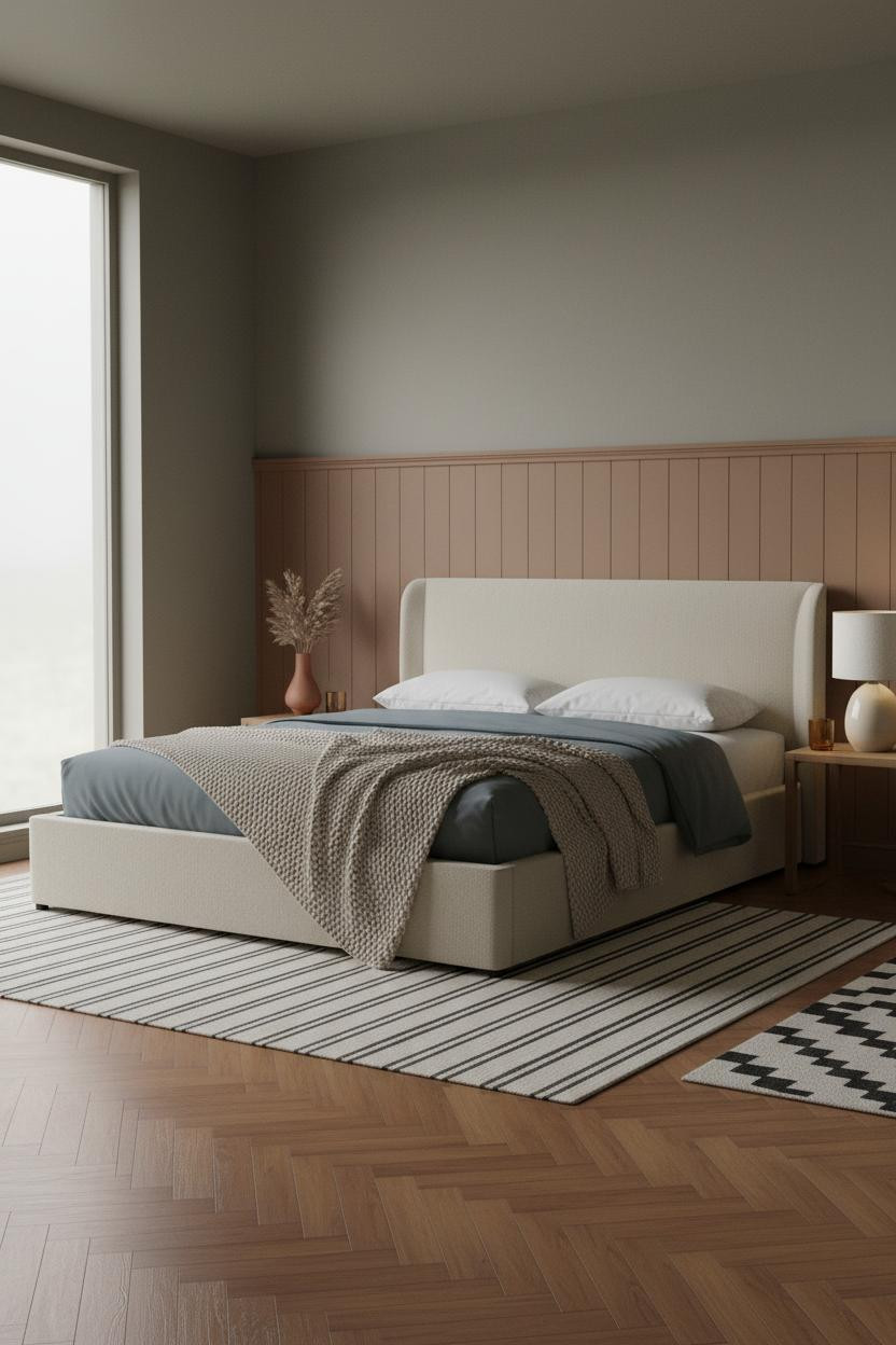Simple Teen Bedroom Japandi Design