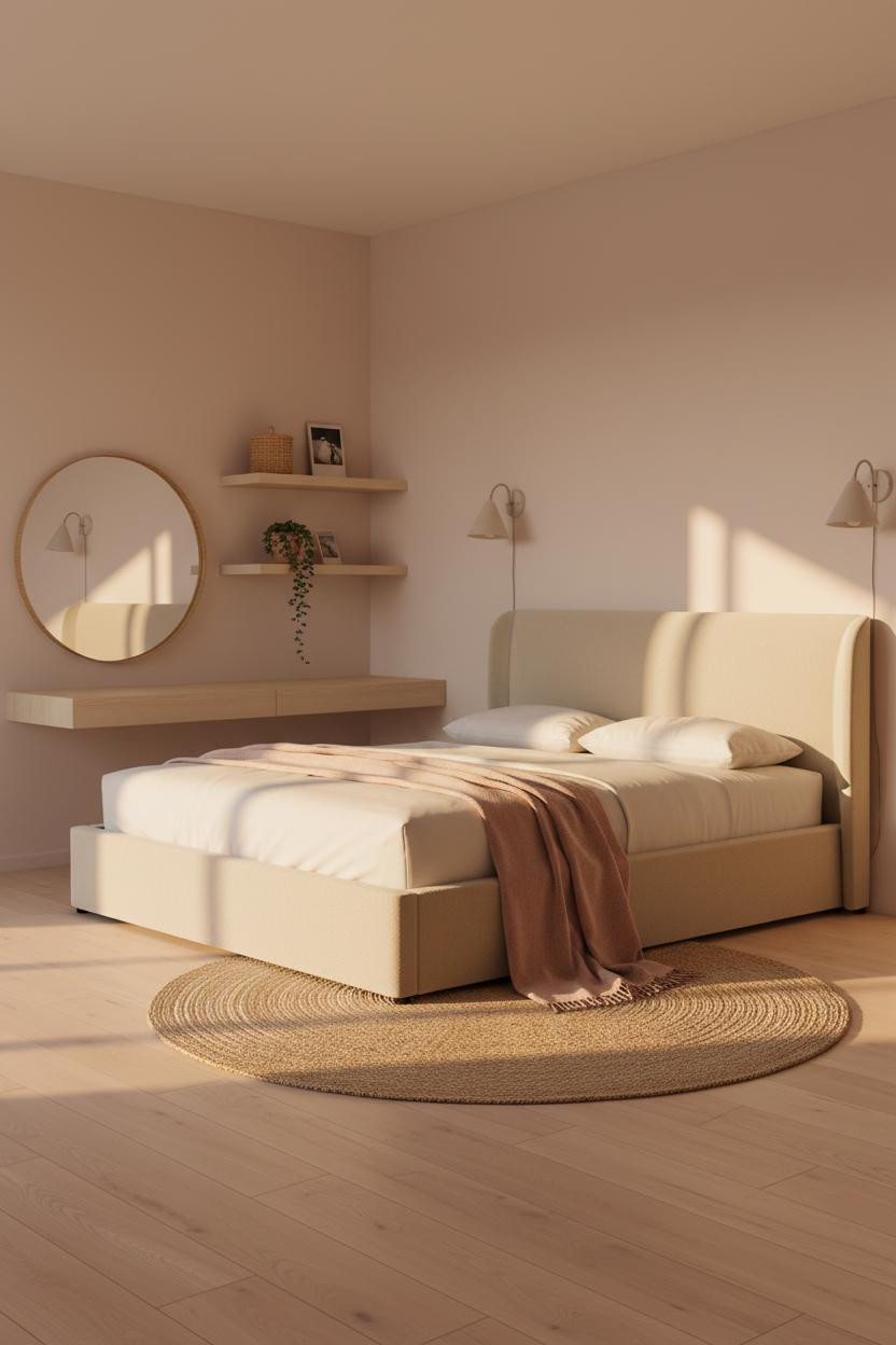 Simple Teen Bedroom Minimalist Design