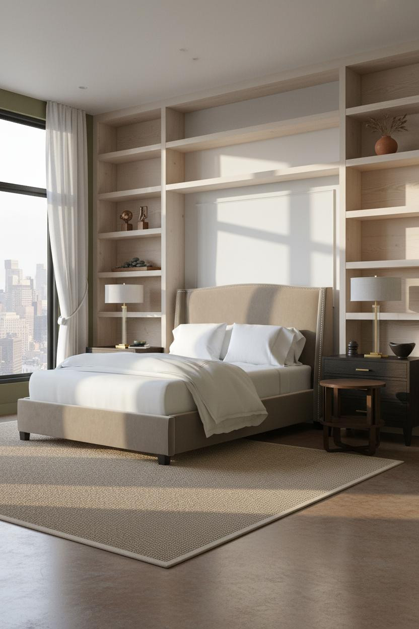 Stockholm Bedroom Nordic Shelving Design