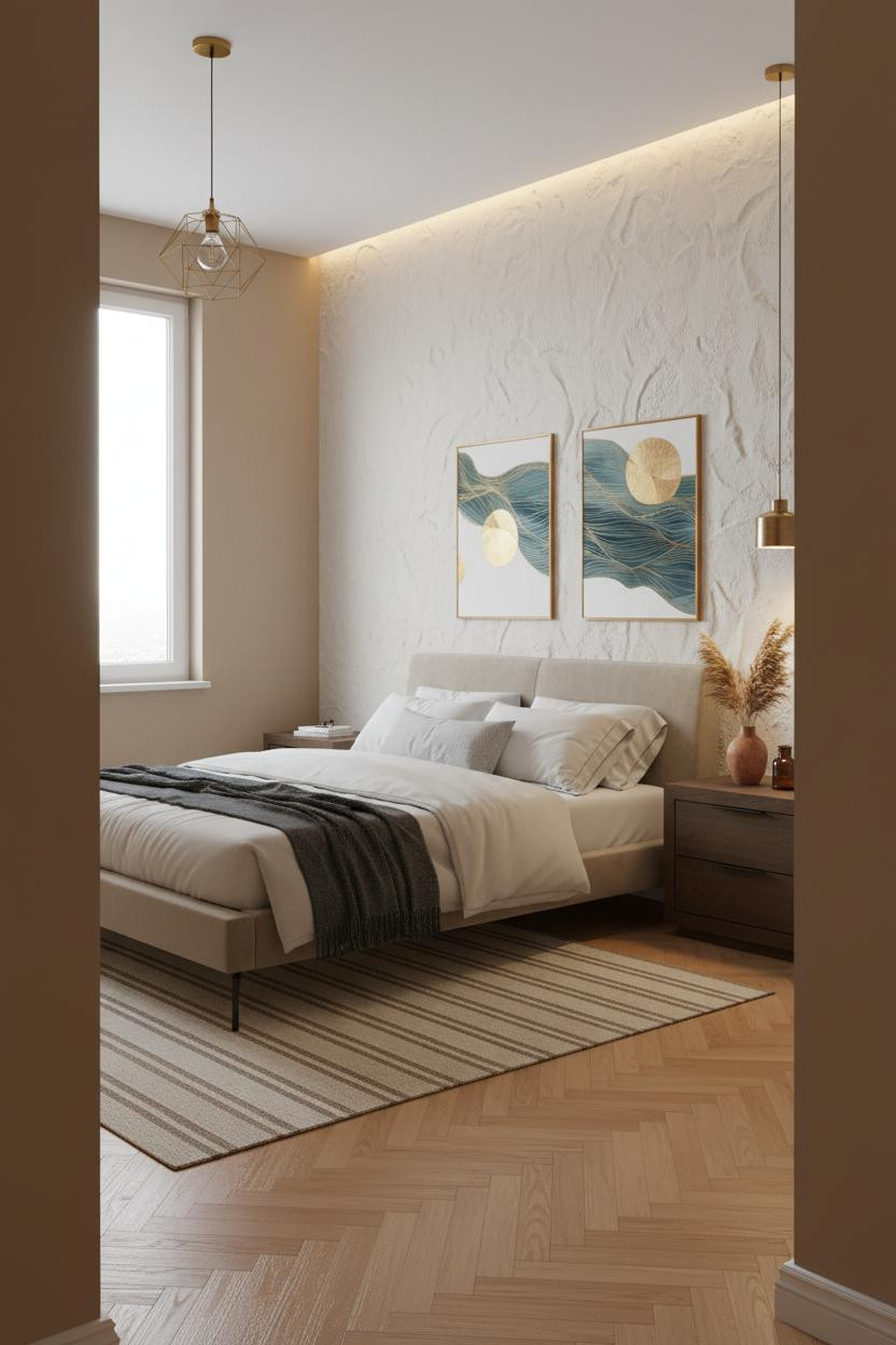 Studio Apartment Mediterranean Warm Minimal