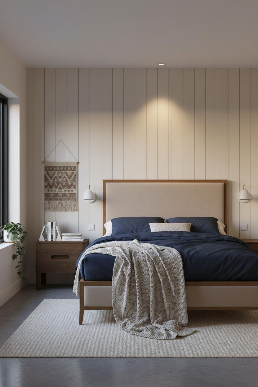 Studio Apartment Warm Modern Farmhouse