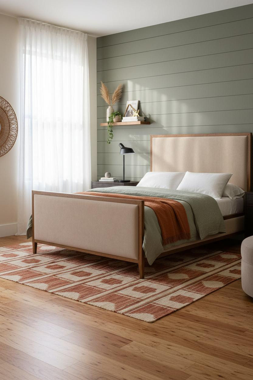 Trendy Teen Bedroom Olive Shiplap Aesthetic