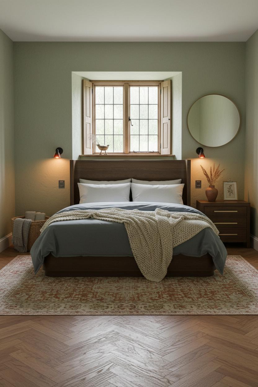 Vintage Bedroom Cottagecore Window Alcove