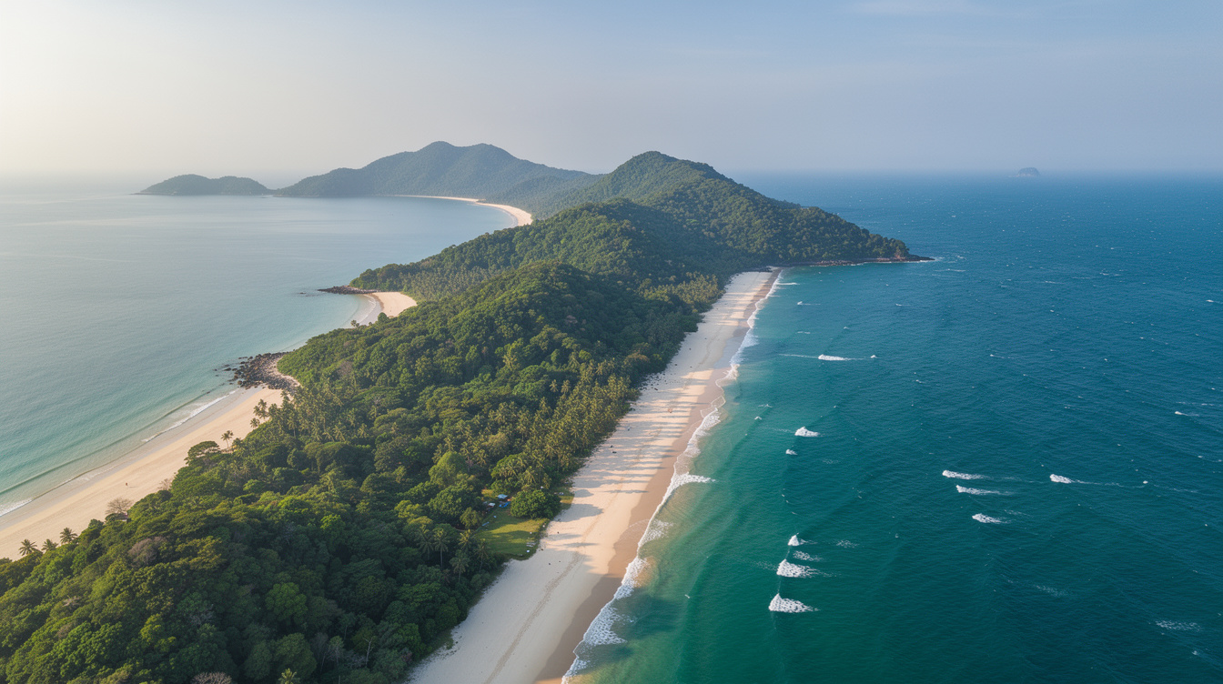 Phuket has a dry coast and a wet coast and the monsoon decides which you get
