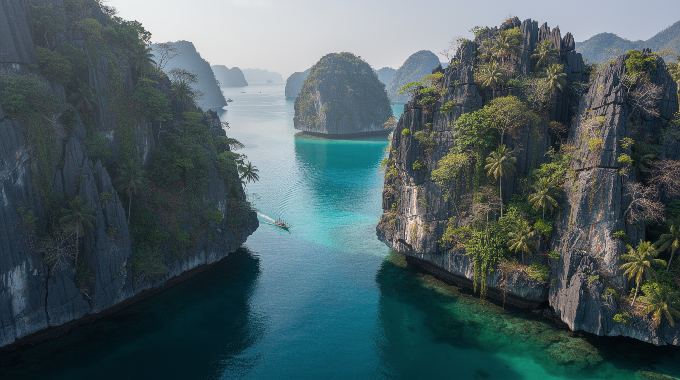 El Nido has 4 tour routes and the letter you book decides which beaches you see