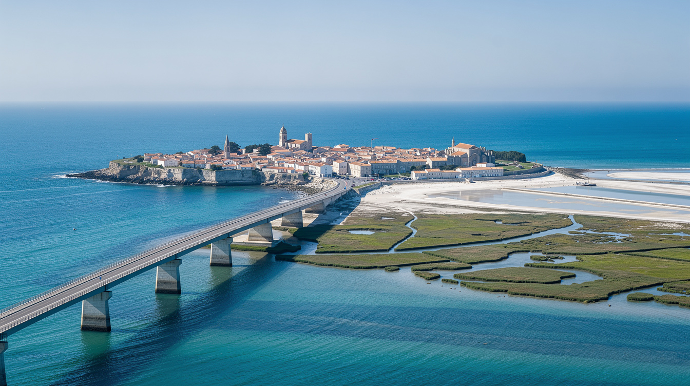 The 1988 bridge to this French island doubles its toll in August for a reason