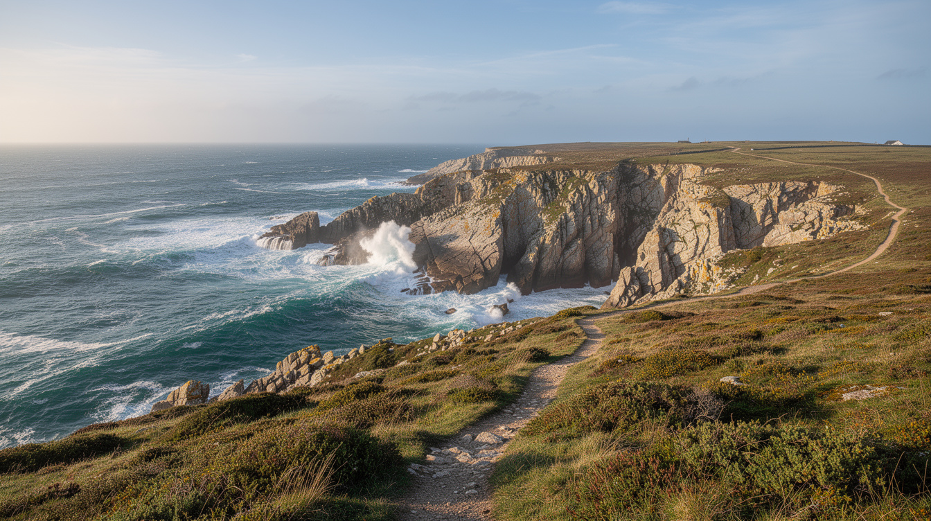 This French island bans visitor cars so the wild Atlantic coast belongs to cyclists