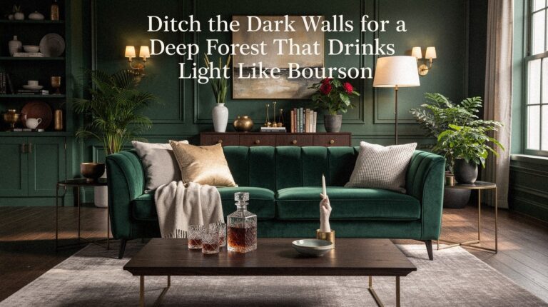 I Turned My Basement Into a Speakeasy Hideaway, and the Mood Is Unreal
