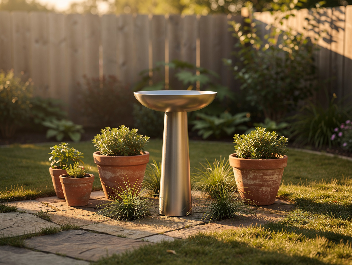 Atmospheric realistic editorial photo of a calm summer backyard corner with one