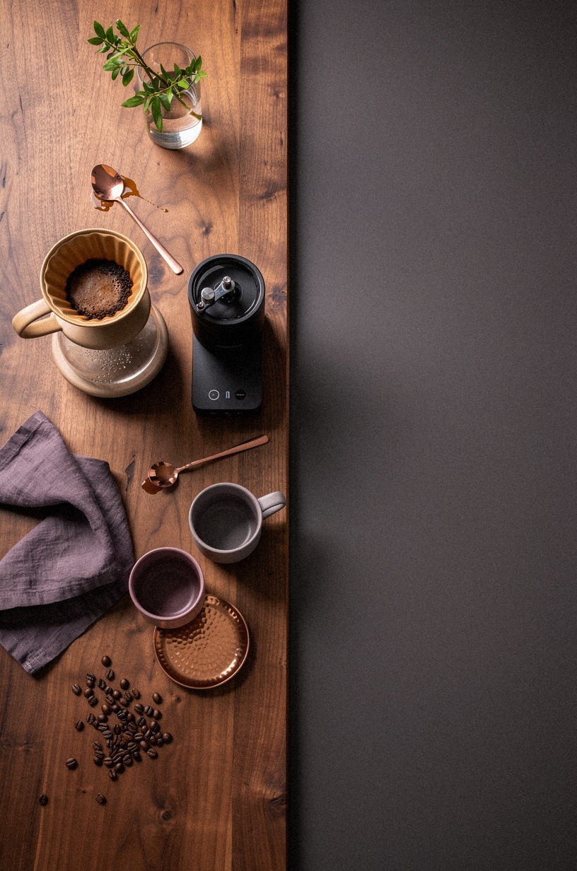 Paint the coffee nook a smoky espresso