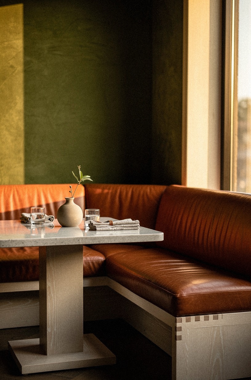Build a banquette along the window wall