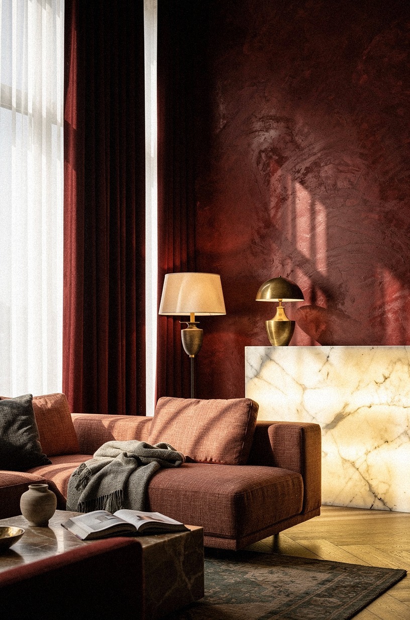 Why should tall windows go oxblood before they go pale?