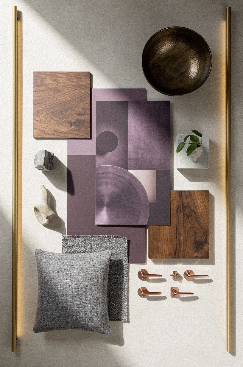 Frame artwork using narrow brass picture lights