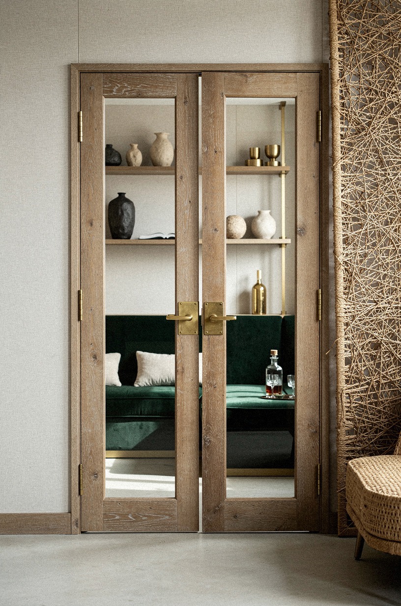 Should you install saloon doors beside the lounge?