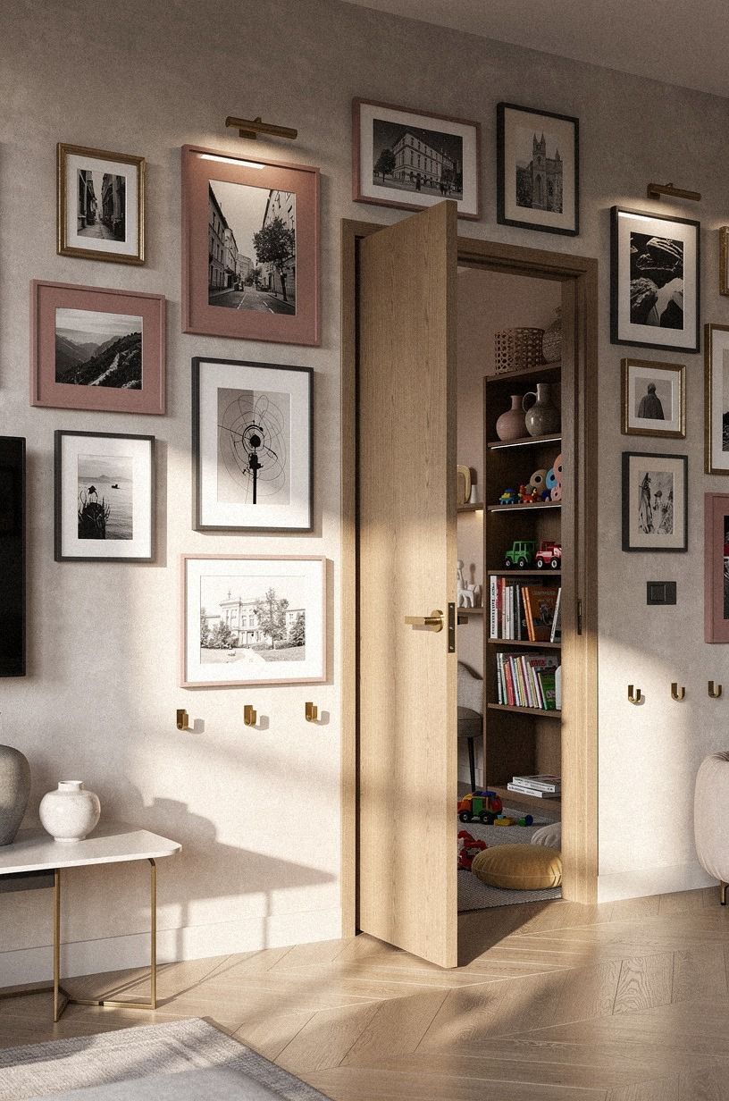 What if you want the play door to read as art first?