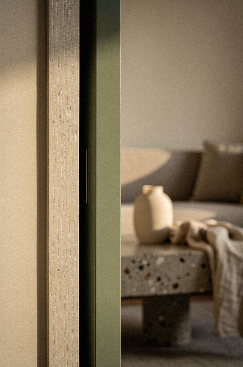 Paint the reveal a moody lacquer color