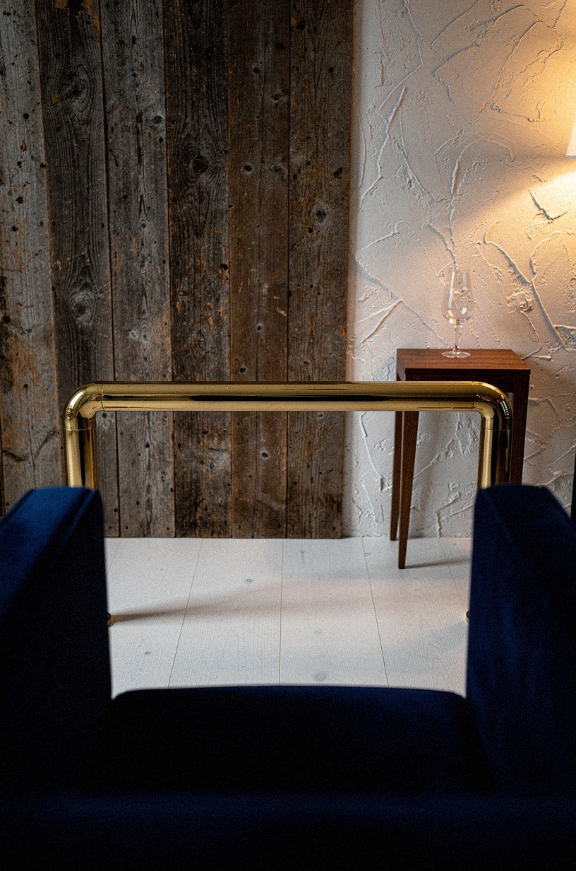 Place a Brass Foot Rail Where No Bar Exists, Just to Rest a Heel