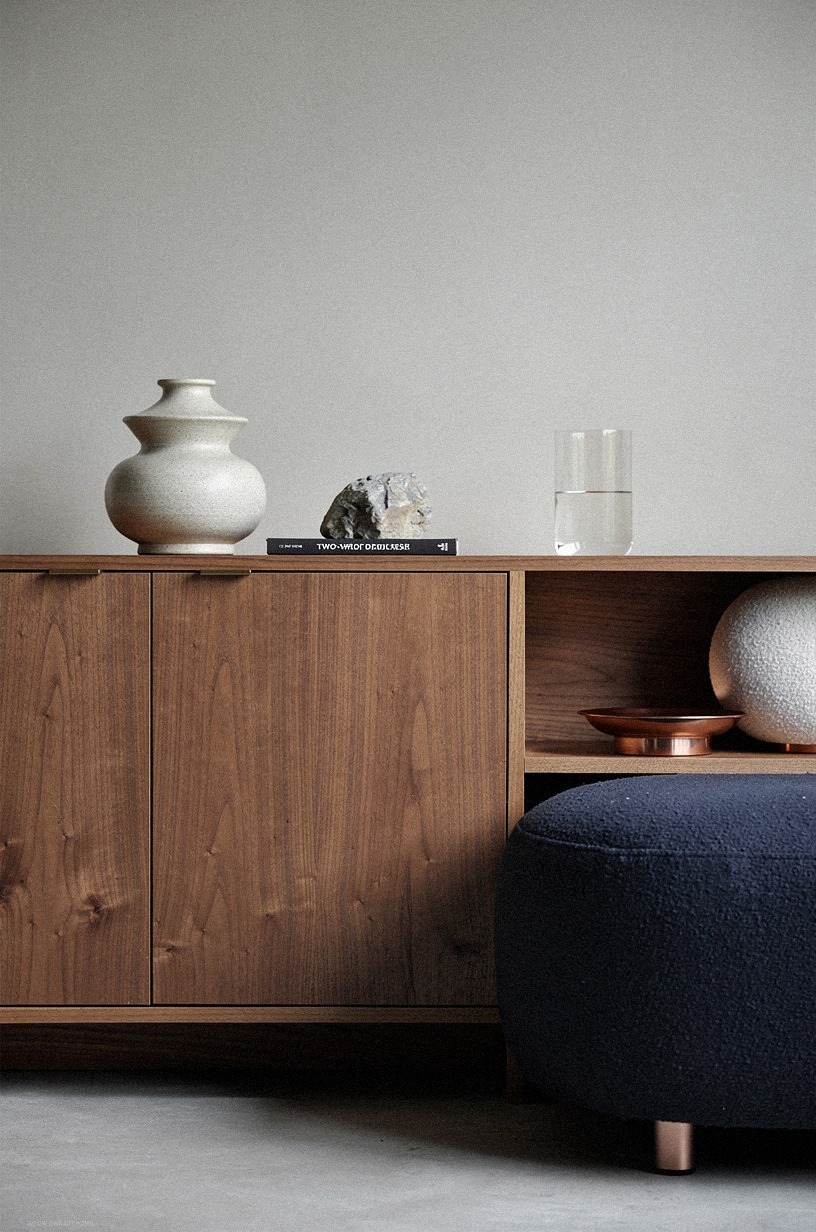 Build the Two-Wood Rule into the cabinet face