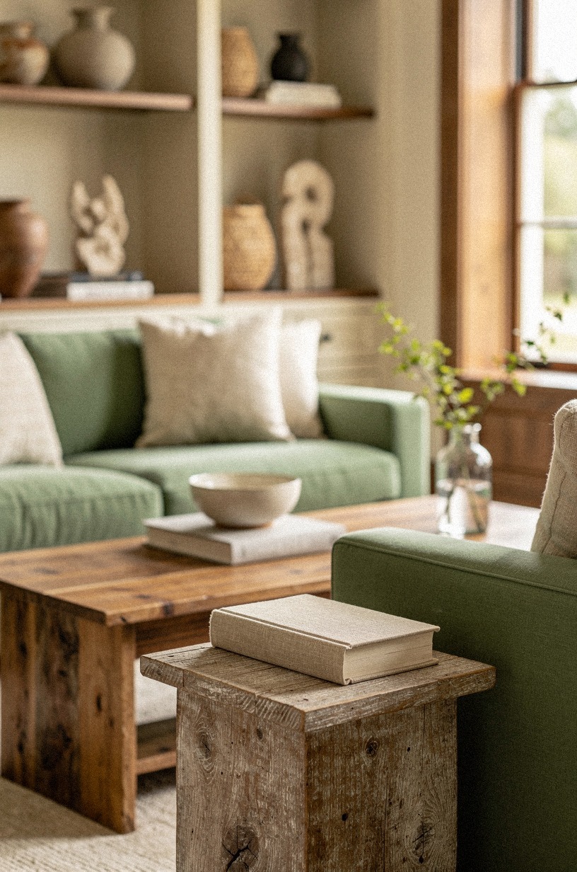 Style the outside like the rest of the room