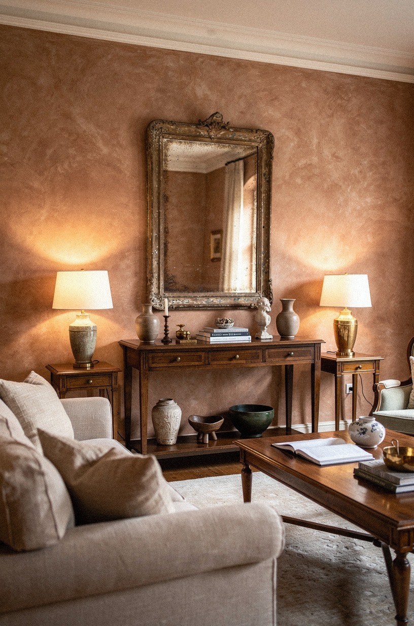 Use antique mirror instead of new