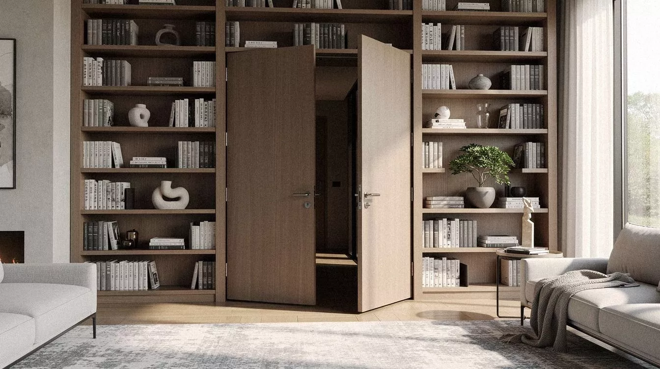 Timeless Detail Bookshelf Door Ideas for a Classic Hidden Room