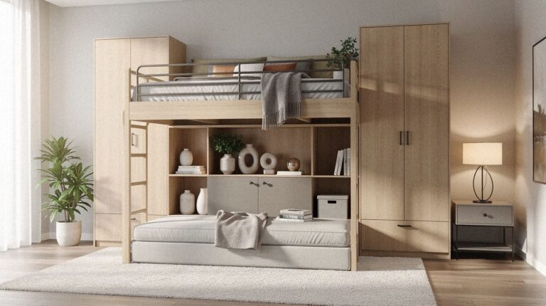 13 Secret Room Under the Bed Ideas That Make Loft Beds Feel Bigger