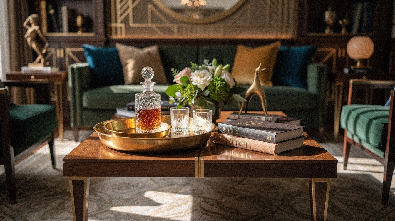 Timeless Speakeasy Gold & Brass Accent Ideas for That Gatsby Shine